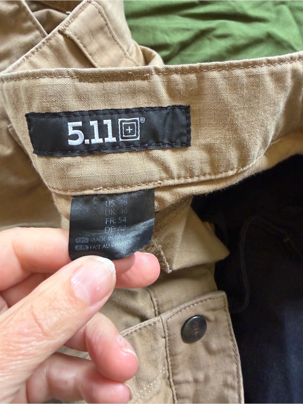 5.11 Tactical Men's Cargo Pants - Tan - Picture 3 of 4